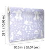 Disney Frozen 2 Nordic Purple Glitter Wallpaper, by York Wall, 33' length x 1'8.5" width x 0.02" depth thumbnail 6