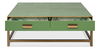 Gideon Shagreen Sq.Coffee Tbl,Watercress, Coffee Table by Sarreid, 48" length x 48" width x 17" height thumbnail 9