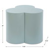 Beven Outdoor Light Blue Accent Table, Outdoor Table by Uttermost, 1'5.75" width x 1'4" height x 1'5.75" depth thumbnail 3