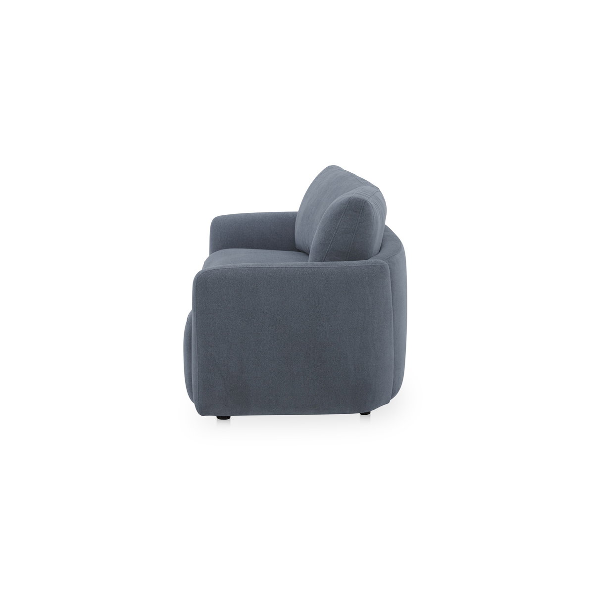 Callie Sofa 91 In. Slate Blue, Sofas & Sectional by Moe's Home, 91" width x 35.4" height x 39.4" depth View 3