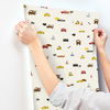 Disney & Pixar Cars Racing Spot Cream Wallpaper, by York Wall, 33' length x 1'8.5" width x 0.02" depth thumbnail 4