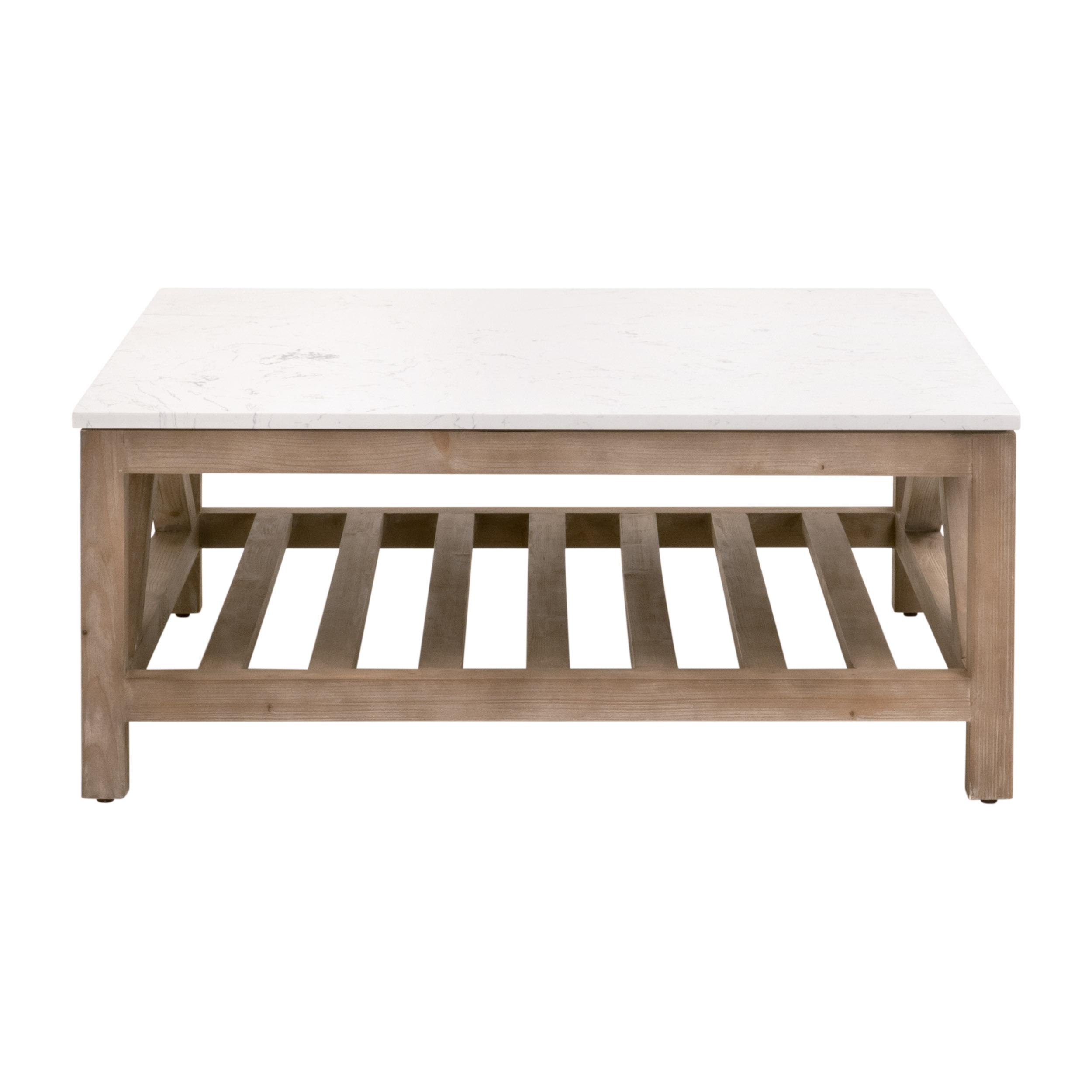 Spruce Square Coffee Table, by Essentials for Living, 42" width x 17.5" height x 42" depth View 1