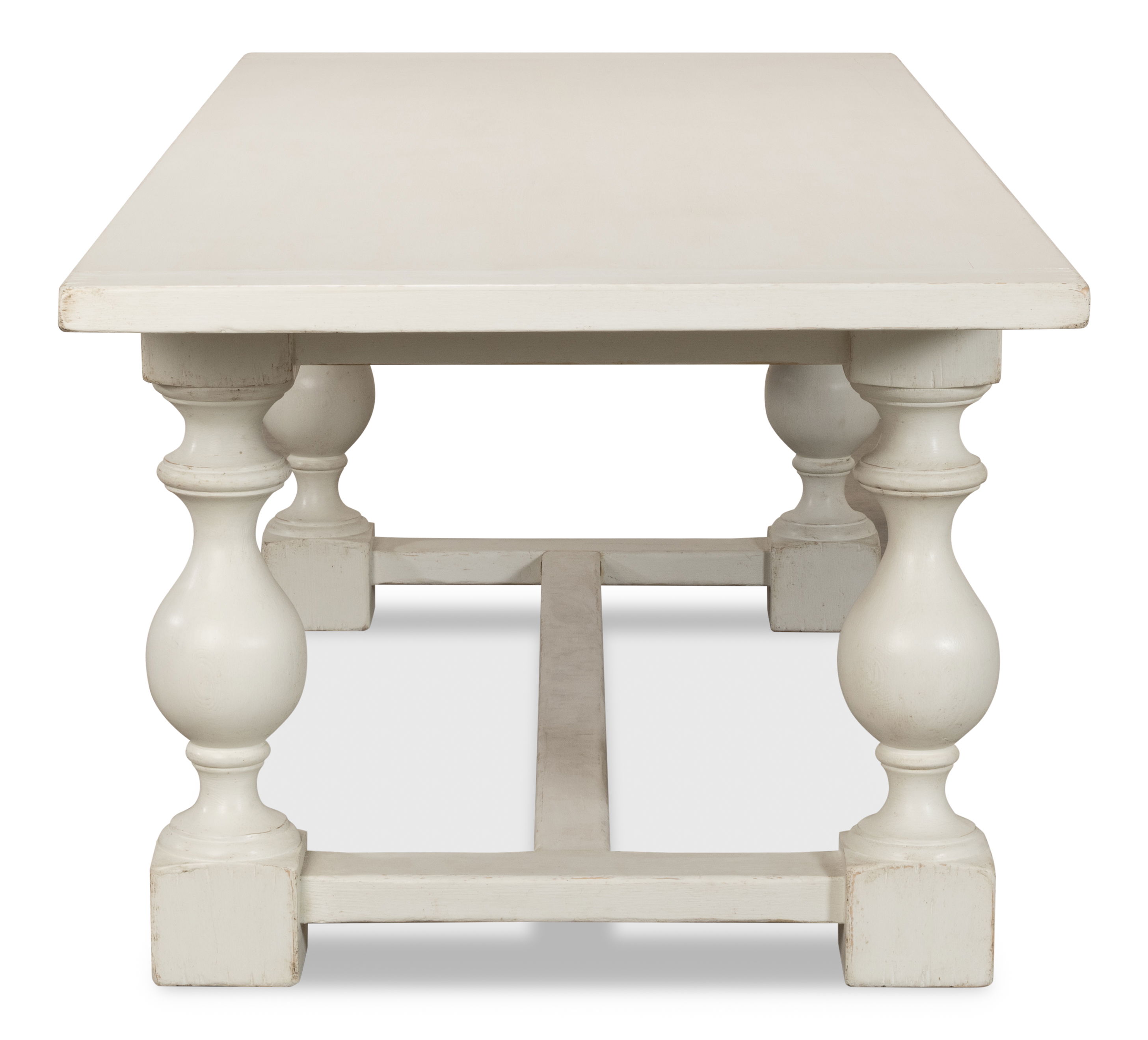 Owen Dining Table, Antique White large image 