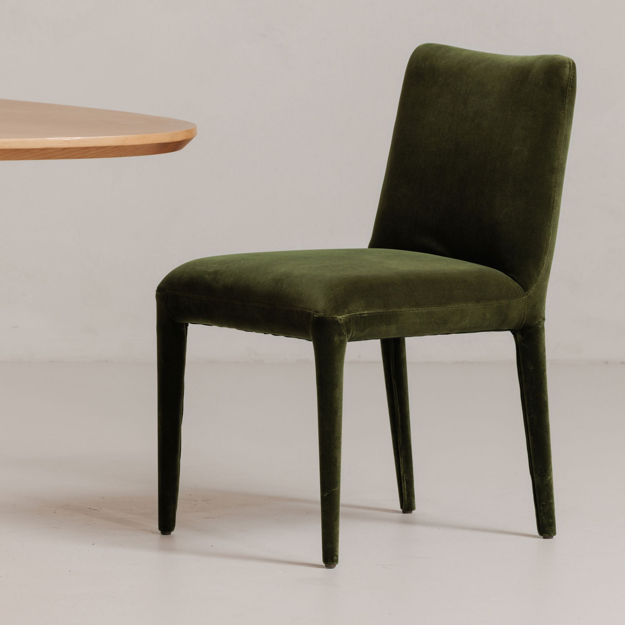 Calla Dining Chair Green Velvet - Set Of Two large image 
