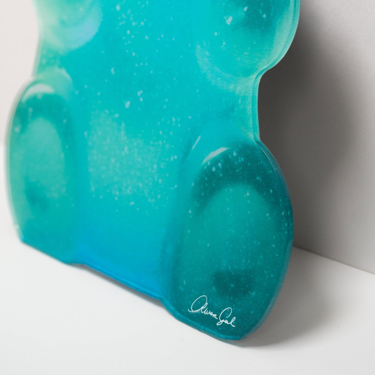Gummy Bear Cyan (No Embellishment), Art by Oliver Gal,  15x10 View 5