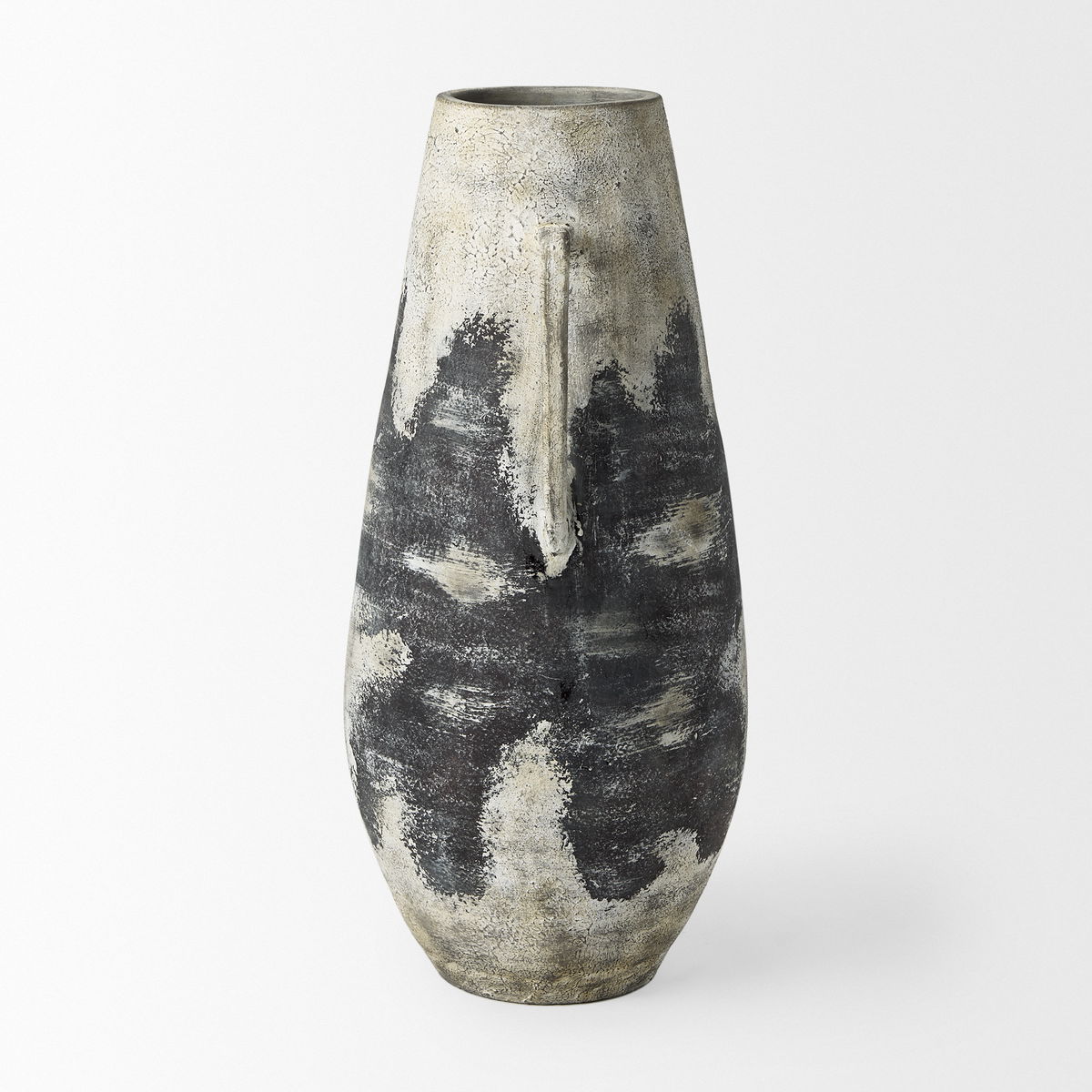 Boscia 28.9H Double Ear Floor Vase, by Mercana, 13.98" length x 12.6" width x 28.94" height View 4