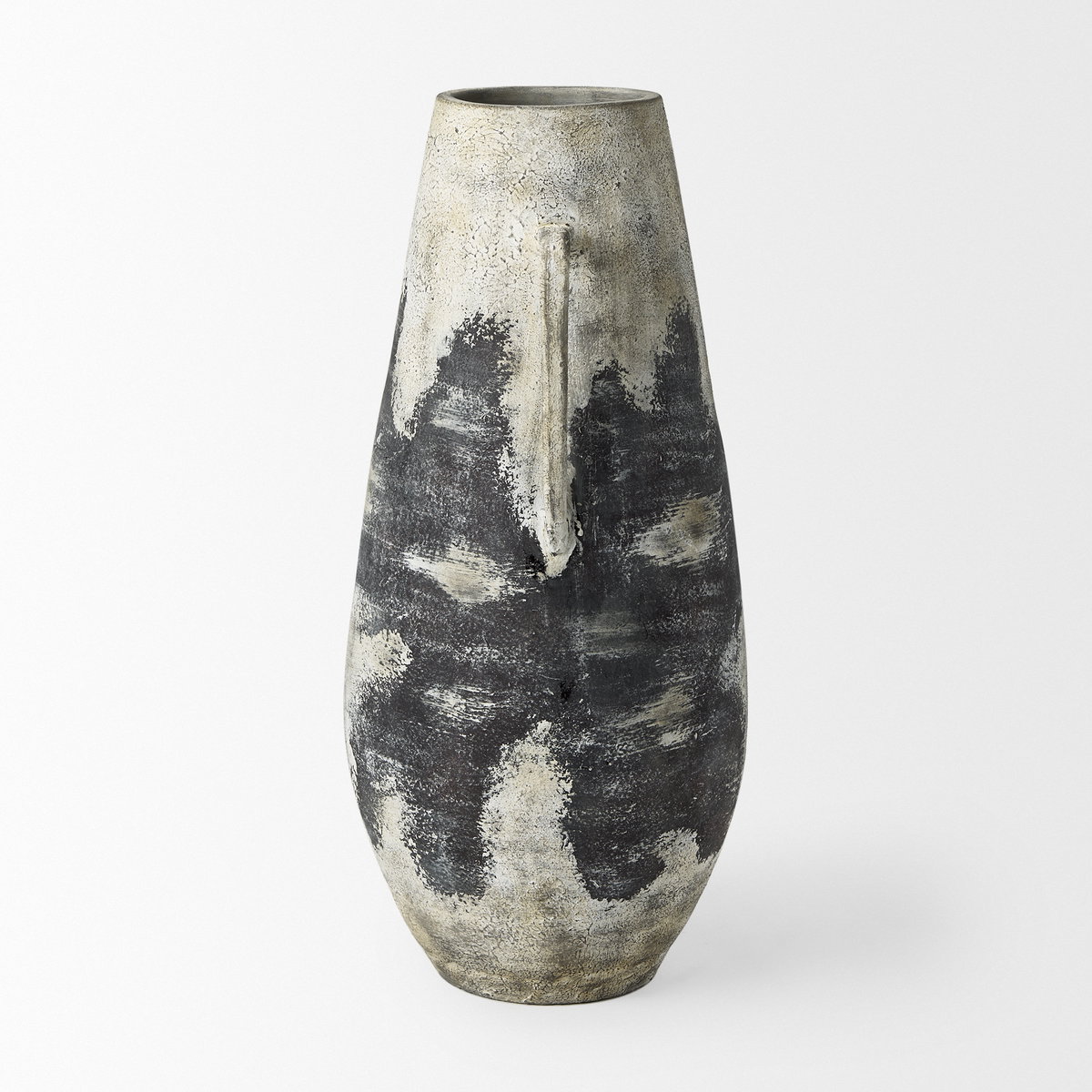 Boscia 28.9H Double Ear Floor Vase, by Mercana, 13.98" length x 12.6" width x 28.94" height View 4