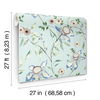 Dream Blossom Light Blue Wallpaper thumbnail 7