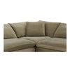 Clay Classic L-shaped Modular Sectional Desert Sage thumbnail 6