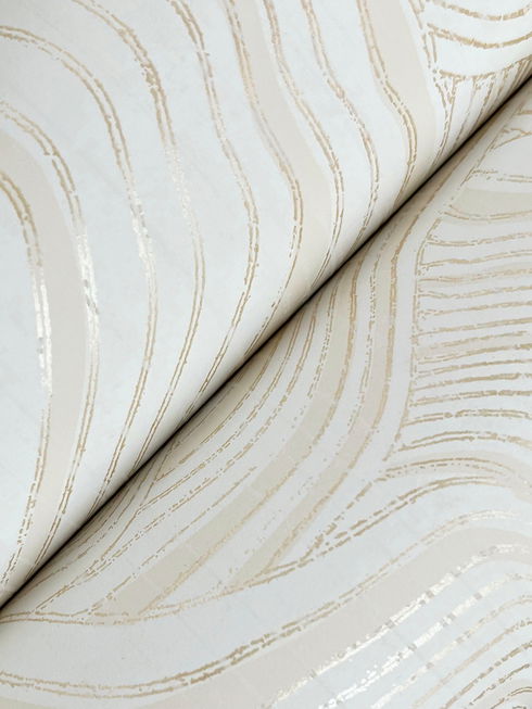 Geodes White Wallpaper