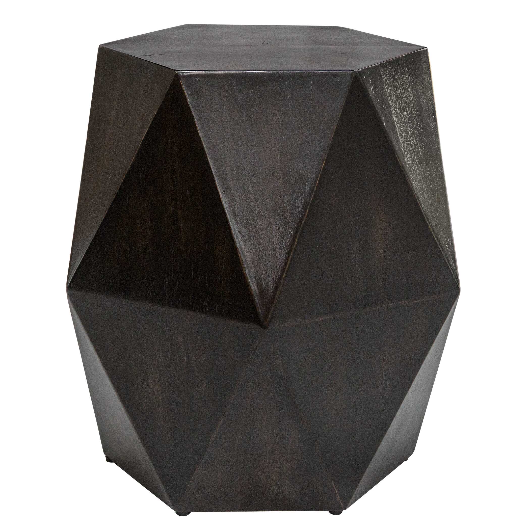 Volker Black Geometric Accent Table Volker Black Geometric Accent Table large image
