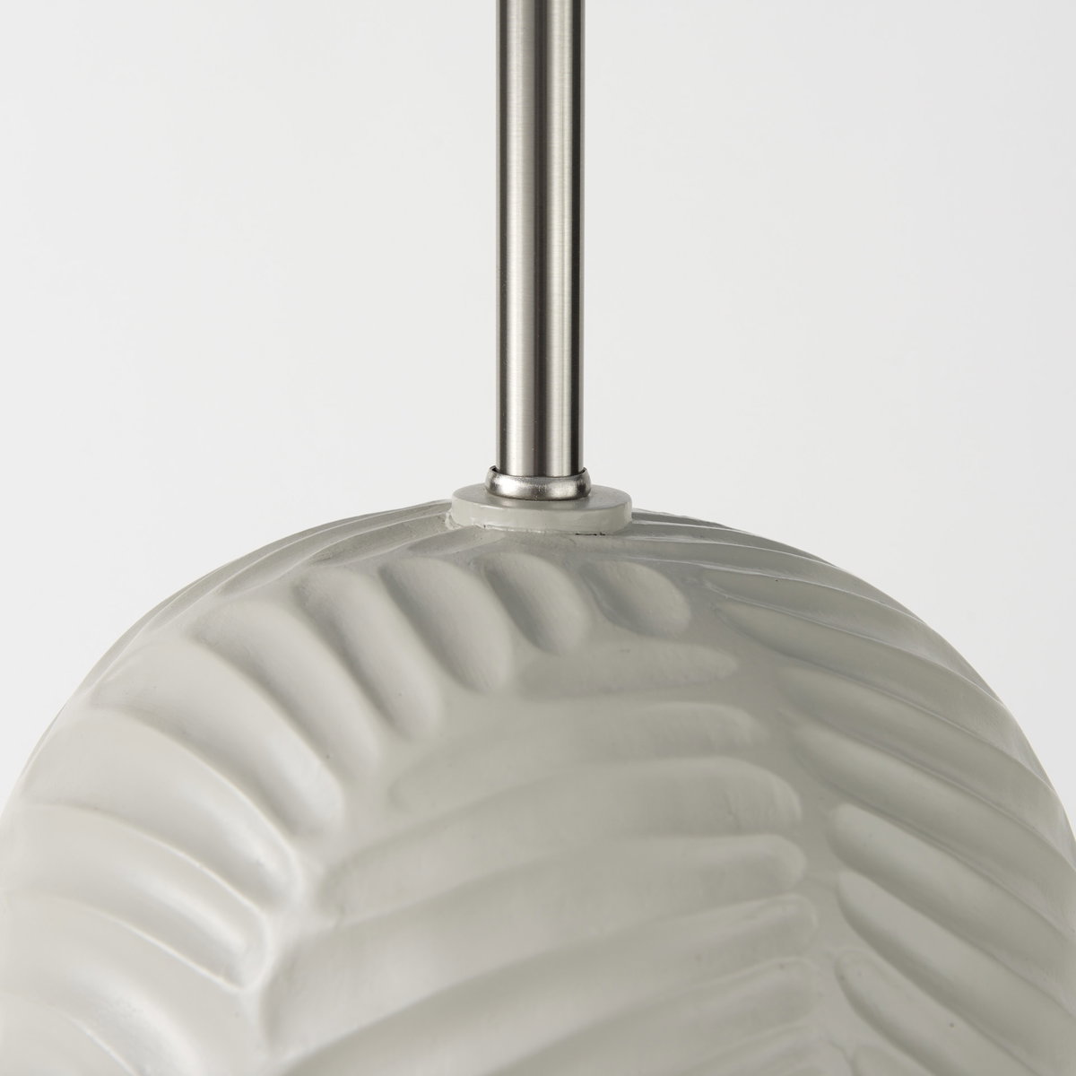 Quinn 19.0L x 19.0W x 24.6H Beige Base with Navy Fabric Shade Table Lamp, by Mercana, 18" length x 18" width x 28.75" height View 6