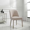 Brie Armless Chair Champagne Set Of 2, Accent Chair by Uttermost, 21" width x 36.5" height x 27" depth thumbnail 4