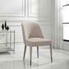 Brie Armless Chair Champagne Set Of 2 thumbnail 3