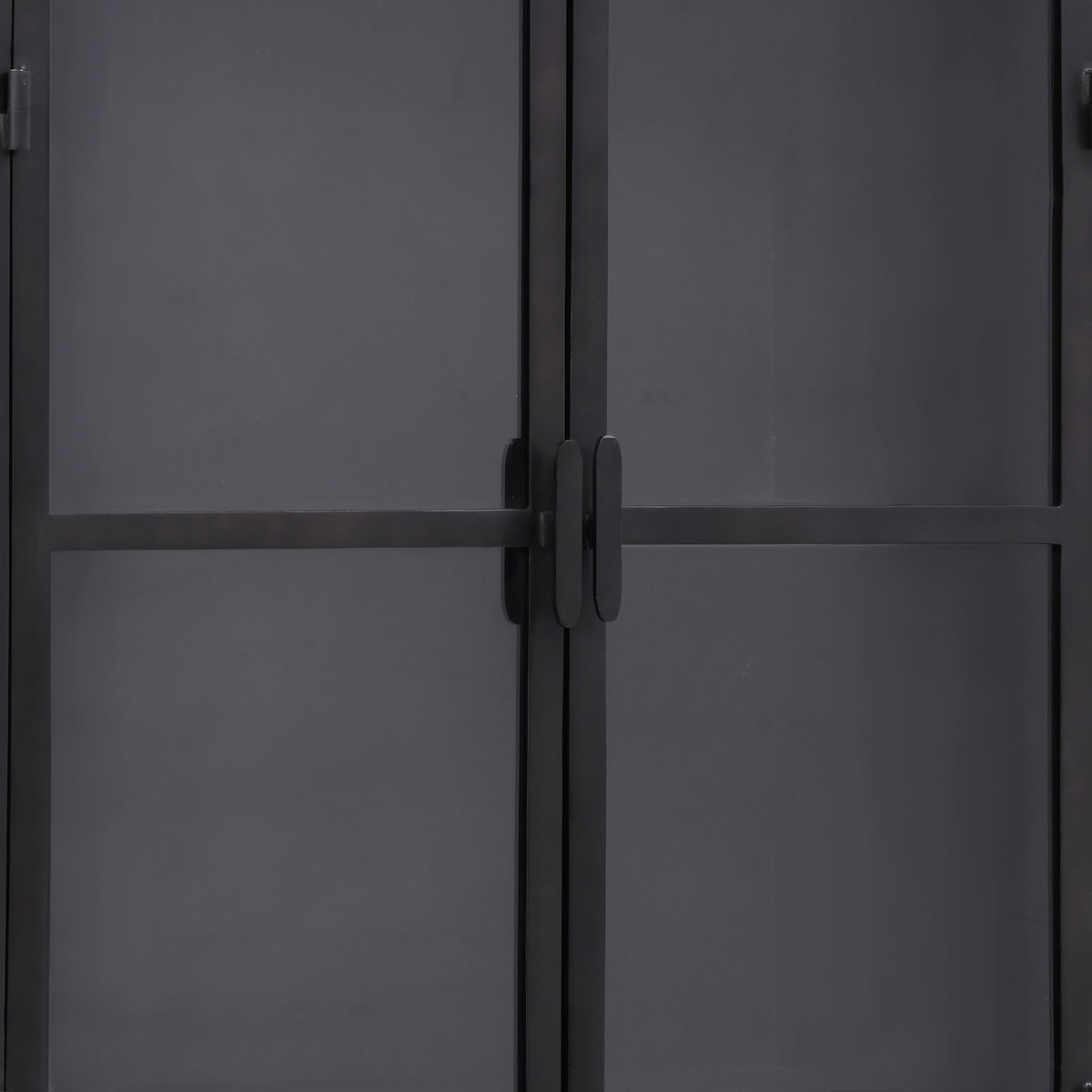 Kiera Cabinet Black, Cabinets & Sideboard by Dovetail, 32" width x 86" height x 16" depth View 6