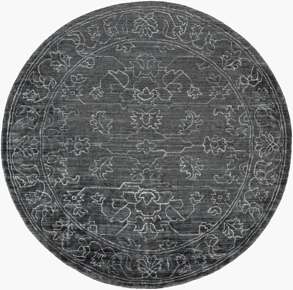 Hightower Handmade Rug, by Surya, 8' length x 8' width