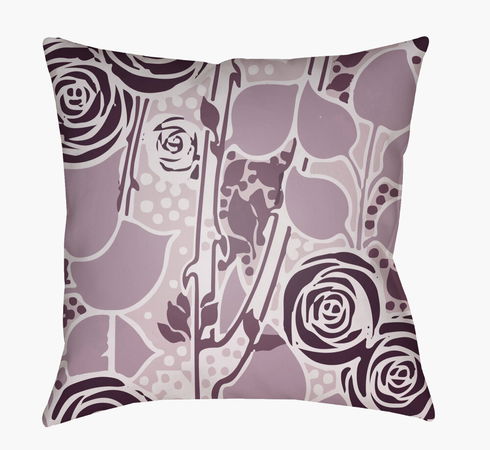 Chinoiserie Floral Accent Pillow