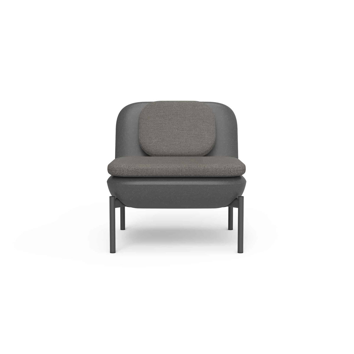 Inou Elements Lounge Chair, Outdoor Furniture by Crescent Garden, 2'1.3" width x 1'4.4" height x 2'3.8" depth View 1