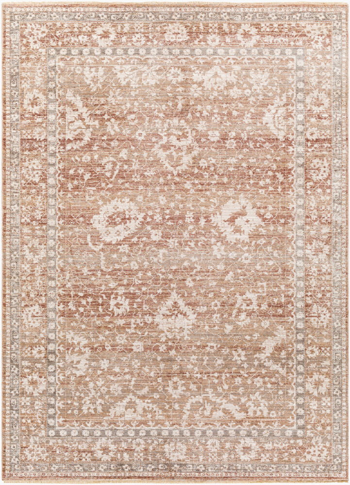 Carlisle Machine Woven Rug, by Surya, 1'3.75" length x 1'3.75" width