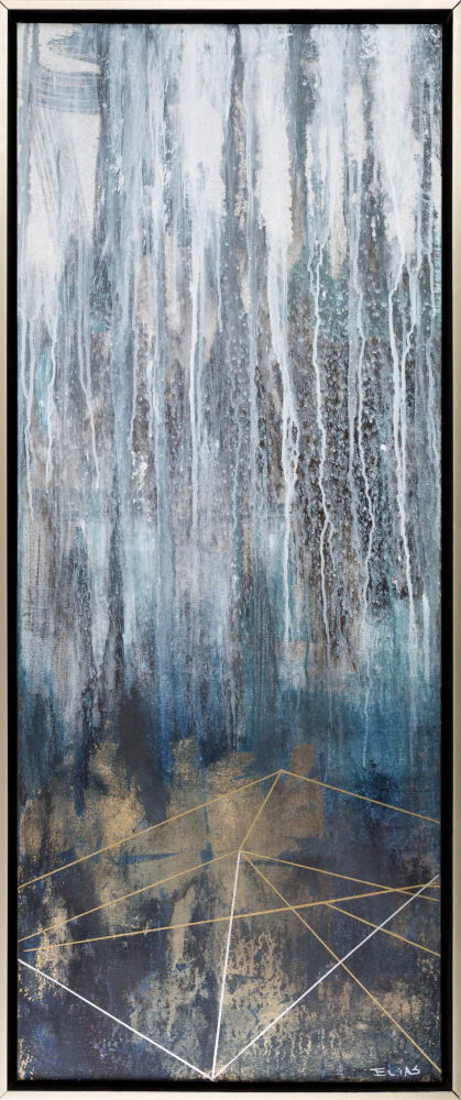 Eventide Framed Art, Painting by Surya, 21" width x 51" height