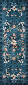 Rifle Paper Co. x Loloi Palais Rug, 2'6" length x 7'6" width thumbnail 4