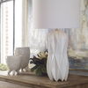 Malena Glossy White Table Lamp thumbnail 4