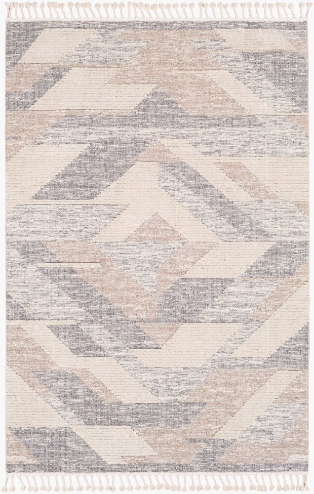 Azilal Machine Woven Rug, by Surya, 6'11.86" length x 5'2.99" width