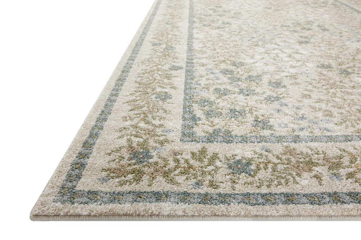 Rifle Paper Co. x Loloi Laurel Rug, 6'6" length x 9'2" width View 5