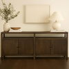 Windsor Sideboard Dark Brown, Cabinets & Sideboard by Moe's Home, 84" width x 33" height x 20" depth thumbnail 9