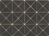 Double Diamonds Black Peel & Stick Wallpaper, by York Wall, 20' length x 2'3" width x 0.02" depth thumbnail 1