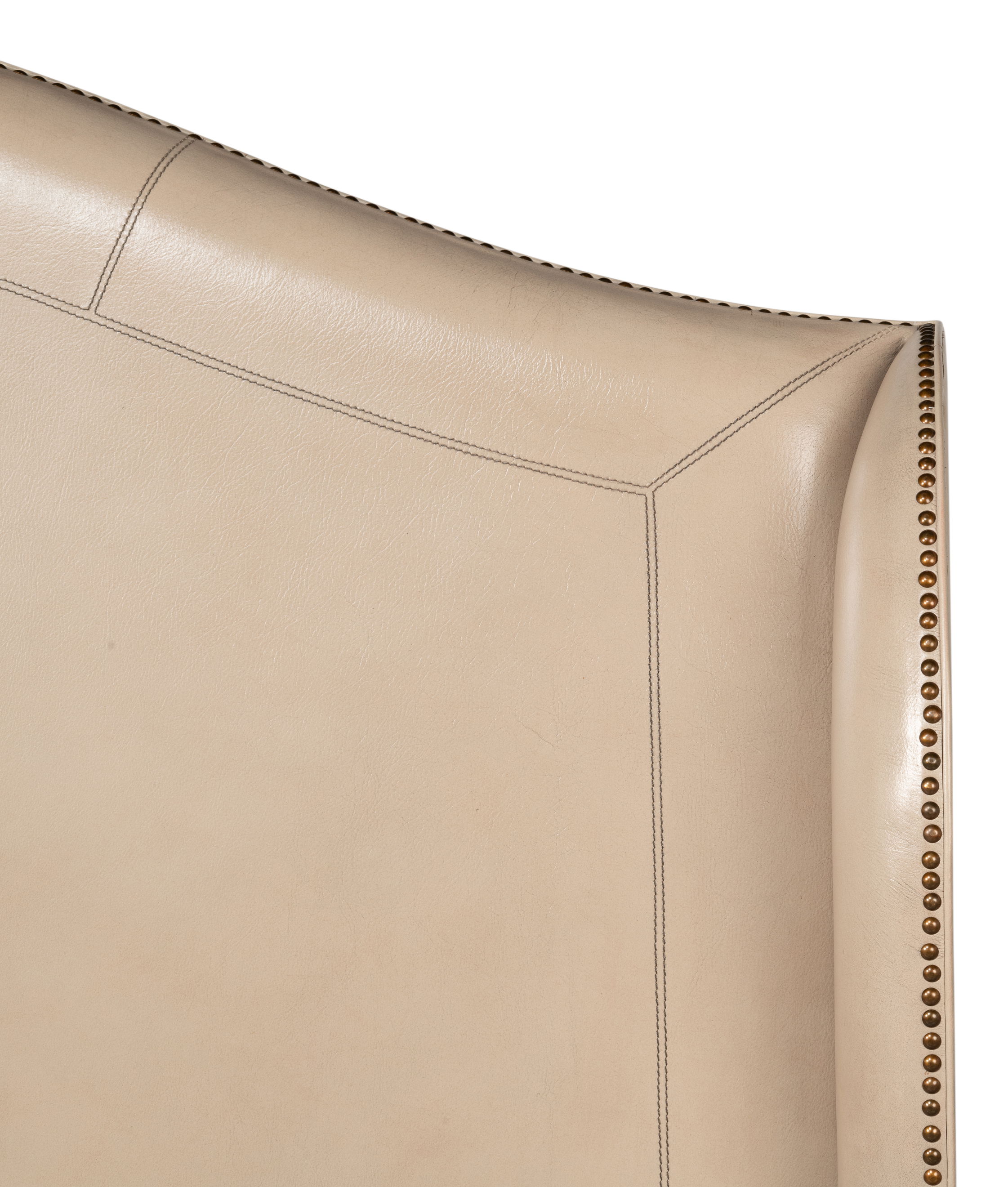 Dowry Equestrian Headboard  Queen  Taupe large image 