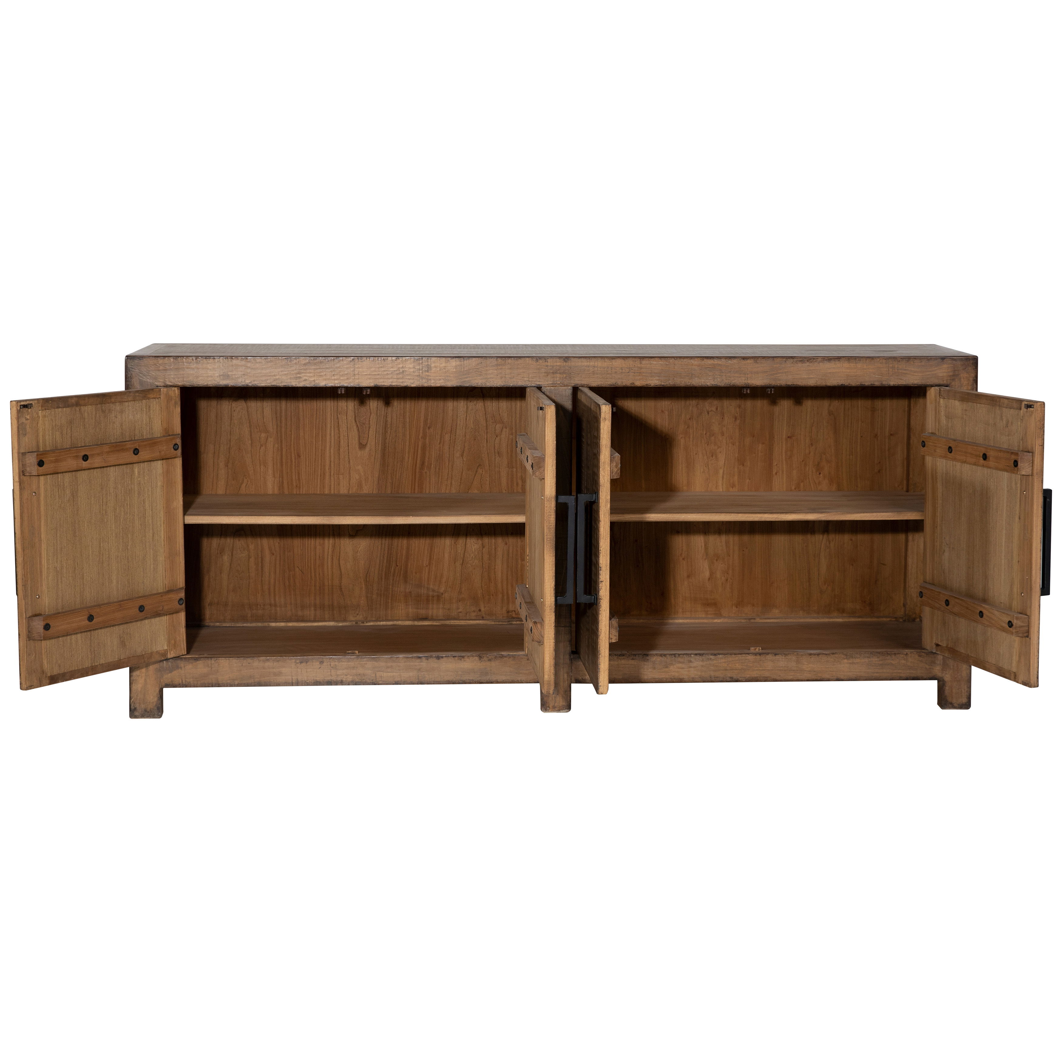 Merwin Sideboard, Sideboards & Buffet by Dovetail, 84" width x 36" height x 18" depth View 4