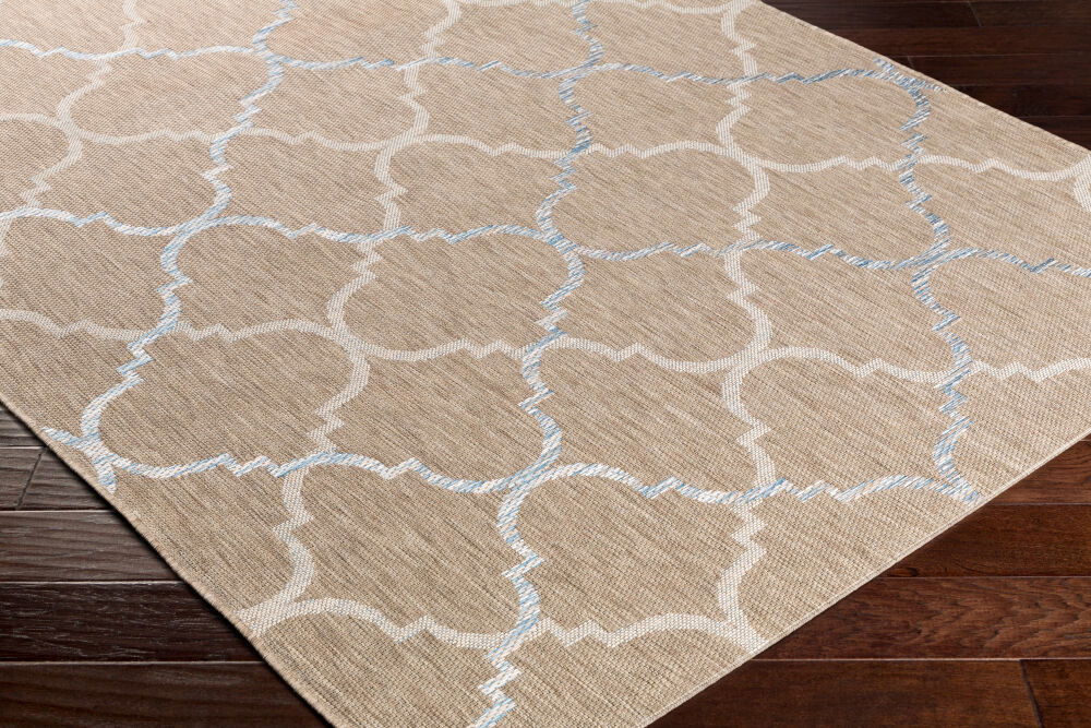 Santa Cruz Machine Woven Rug, by Surya, 7'6.55" length x 5'2.99" width