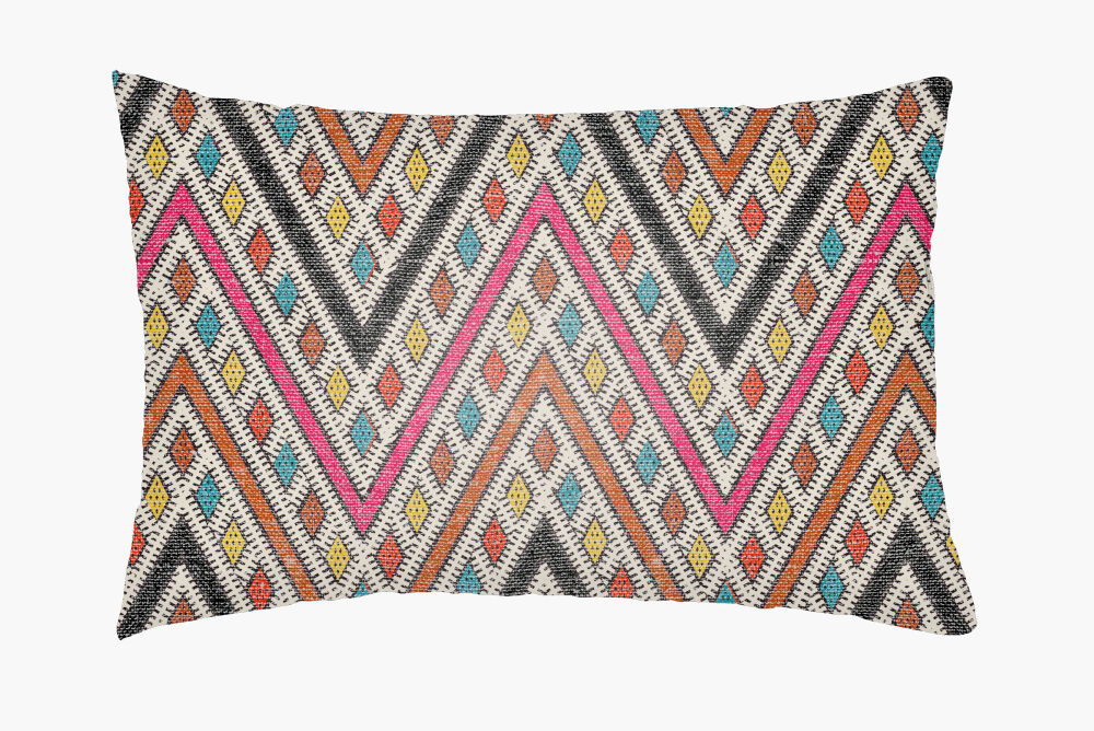 Lolita Lumbar Pillow, Decorative Pillow by Surya, 14" length x 24" width