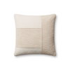 Magnolia Home by Joanna Gaines x Loloi Leslie Pillow, Decorative Pillow, 18" length x 18" width thumbnail 1