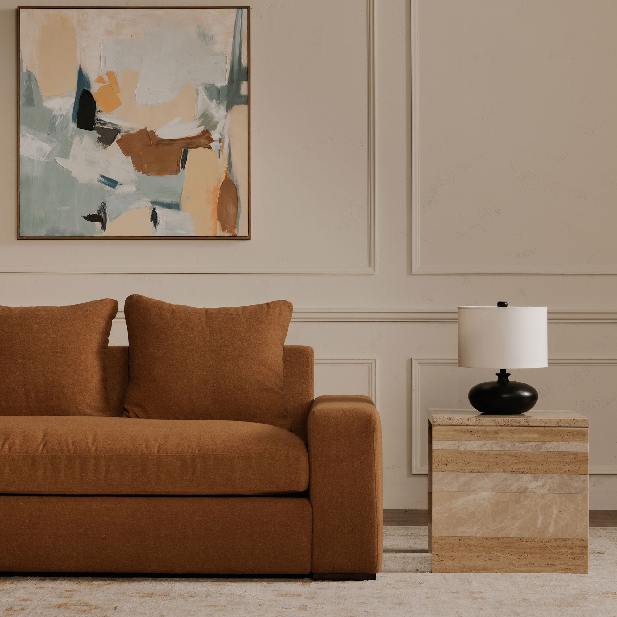 Thomas Sofa Rust large image 