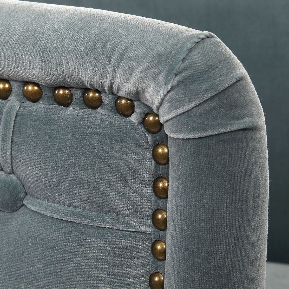 Haider Gray Accent Chair, by Uttermost, 28.5" width x 31" height x 28.25" depth View 9