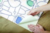 Fauvist Blue & Green Peel & Stick Wallpaper thumbnail 4