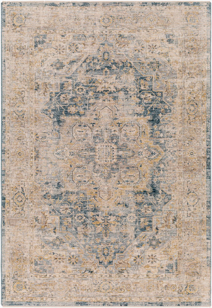 Aspendos Machine Woven Rug, by Surya, 3'11.24" length x 2'7.5" width