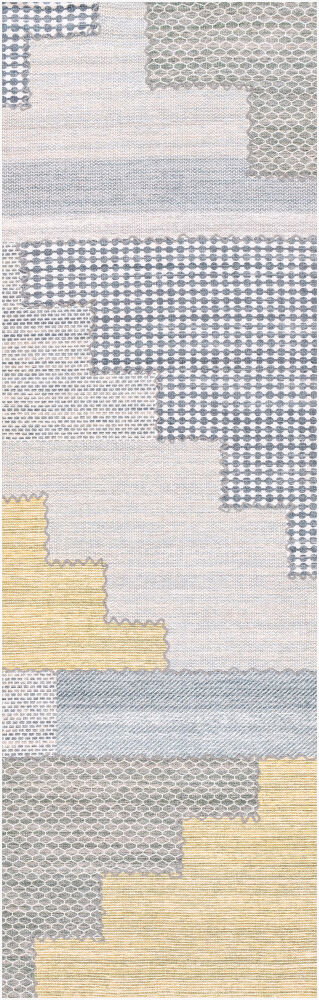 Didim Handmade Rug, by Surya, 8' length x 2'6" width