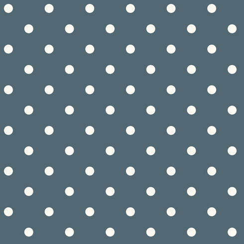 Dots on Dots White & Blue  Wallpaper