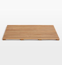 Online Designer Bathroom Adela Teak Shower Mat - 30" X 20"