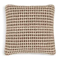 Online Designer Living Room Ren Large Pillow Brown Weave