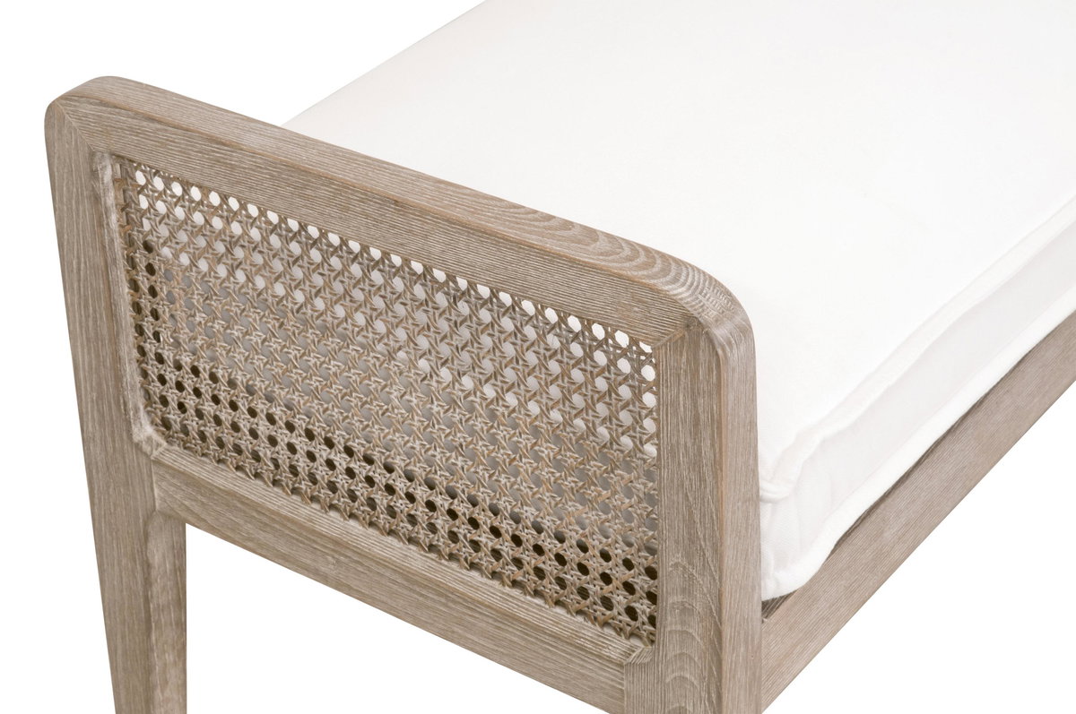 Leone Bench, Ottoman by Essentials for Living, 52" width x 22.25" height x 18" depth View 4