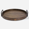 Reine Round Wooden Tray thumbnail 0