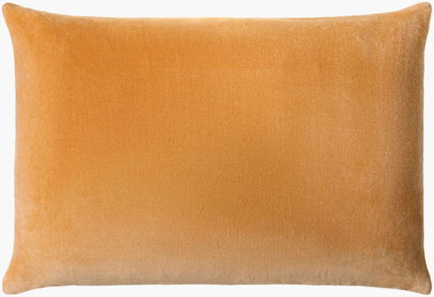 Cotton Velvet Lumbar Pillow
