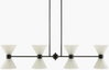 Oran Chandelier, by Surya, 50" length x 7" width x 11" height thumbnail