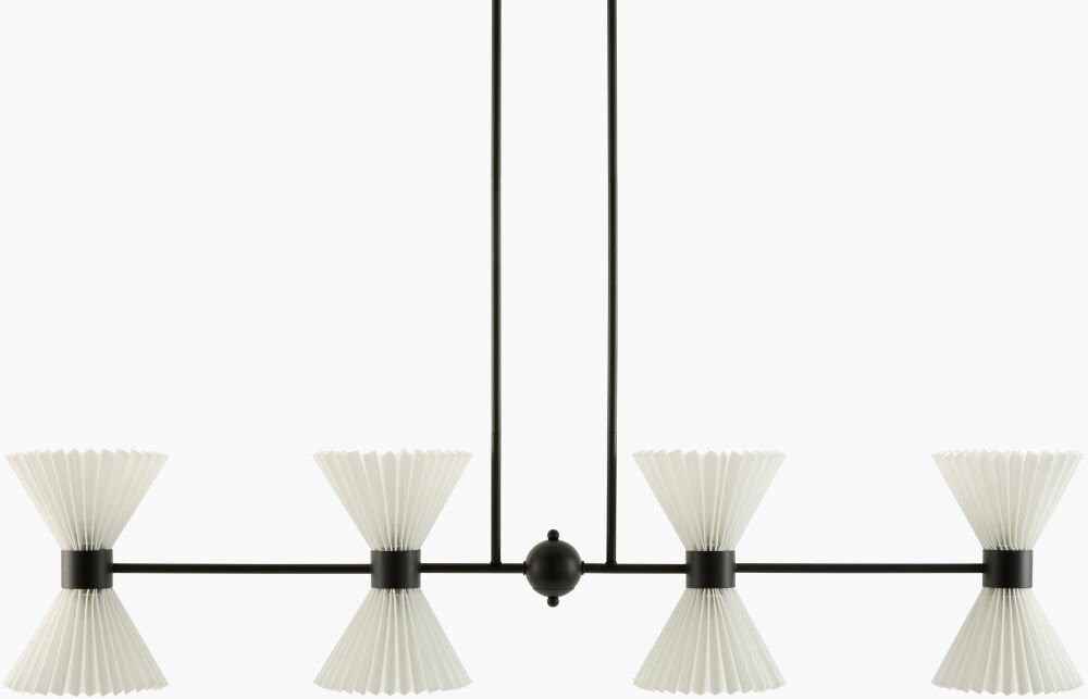 Oran Chandelier, by Surya, 50" length x 7" width x 11" height