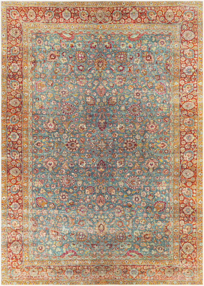 Amelie Machine Woven Rug, by Surya, 1'3.75" length x 1'3.75" width