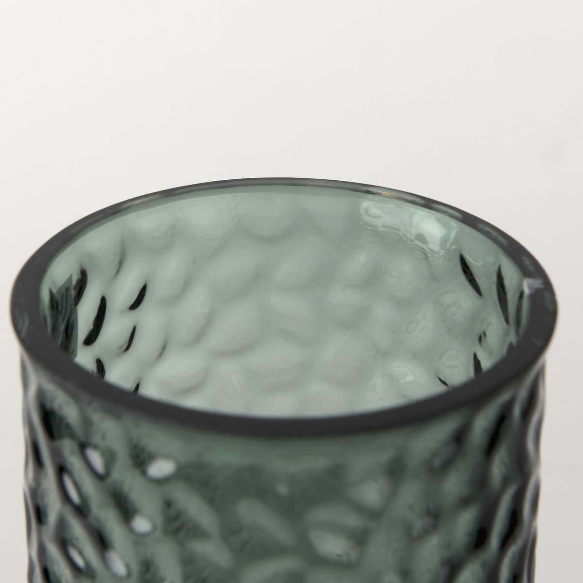 Jolene 11.8' Green Waterglass Glass Vase, by Mercana, 9.84" length x 9.84" width x 11.81" height View 7